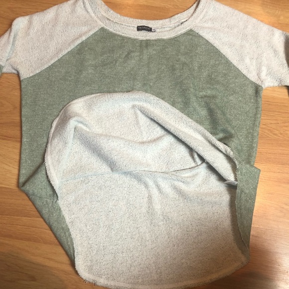 EARTHBOUND color-block long sleeve sweater shirt M - Picture 11 of 15